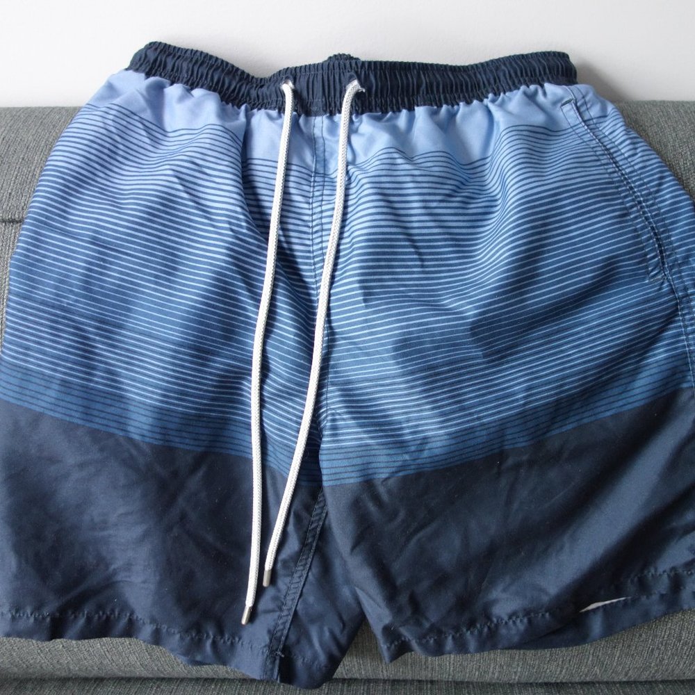 Kirland Blue Swim Trunks Size S